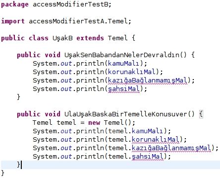 public, private, protected
