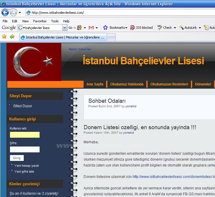 Image map kullanarak bahçelievler ilçesindeki okulların linklerini veren uygulama ödevi