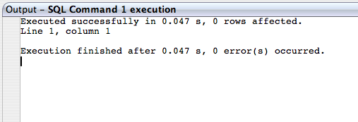 Connecting to a MySQL Database
