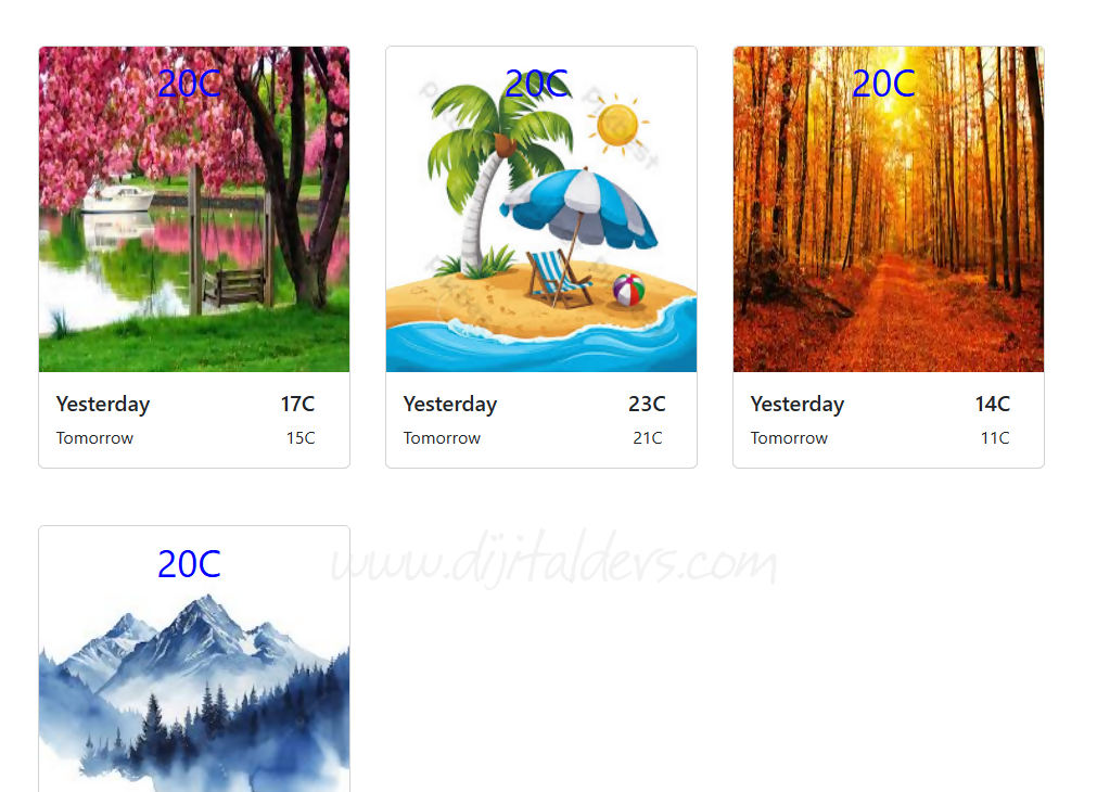 Bootstrap Kart (Card) Kullanımı