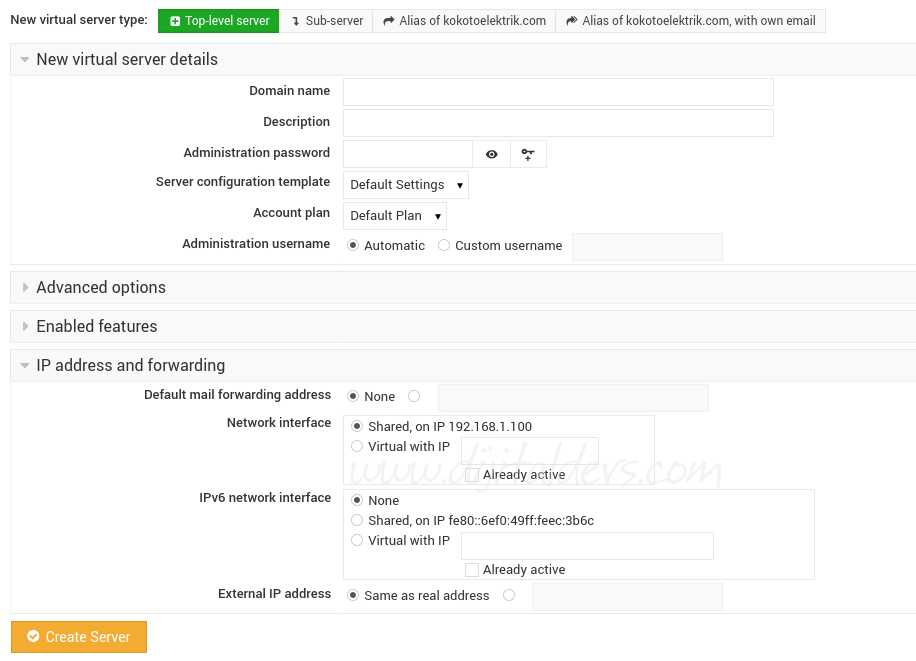Virtualmin Sorunları ve Çözümleri