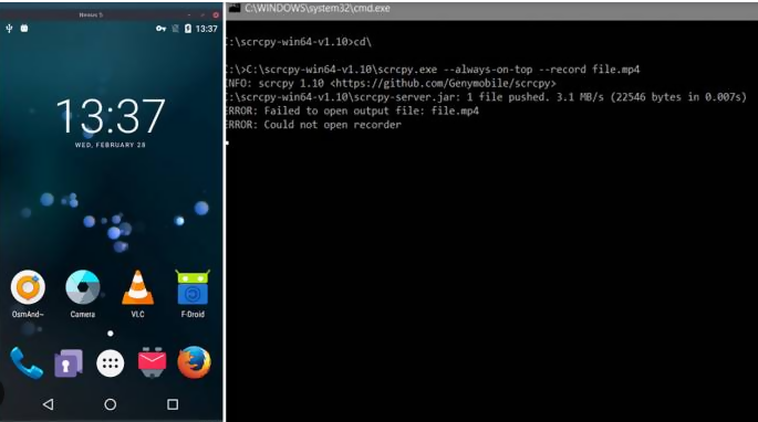 Android Telefonu Ekranı Linux Bilgisayara Nasıl Yansıtılır?