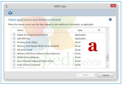 Recovery (Sistemi Fabrika Ayarlarına Almak)